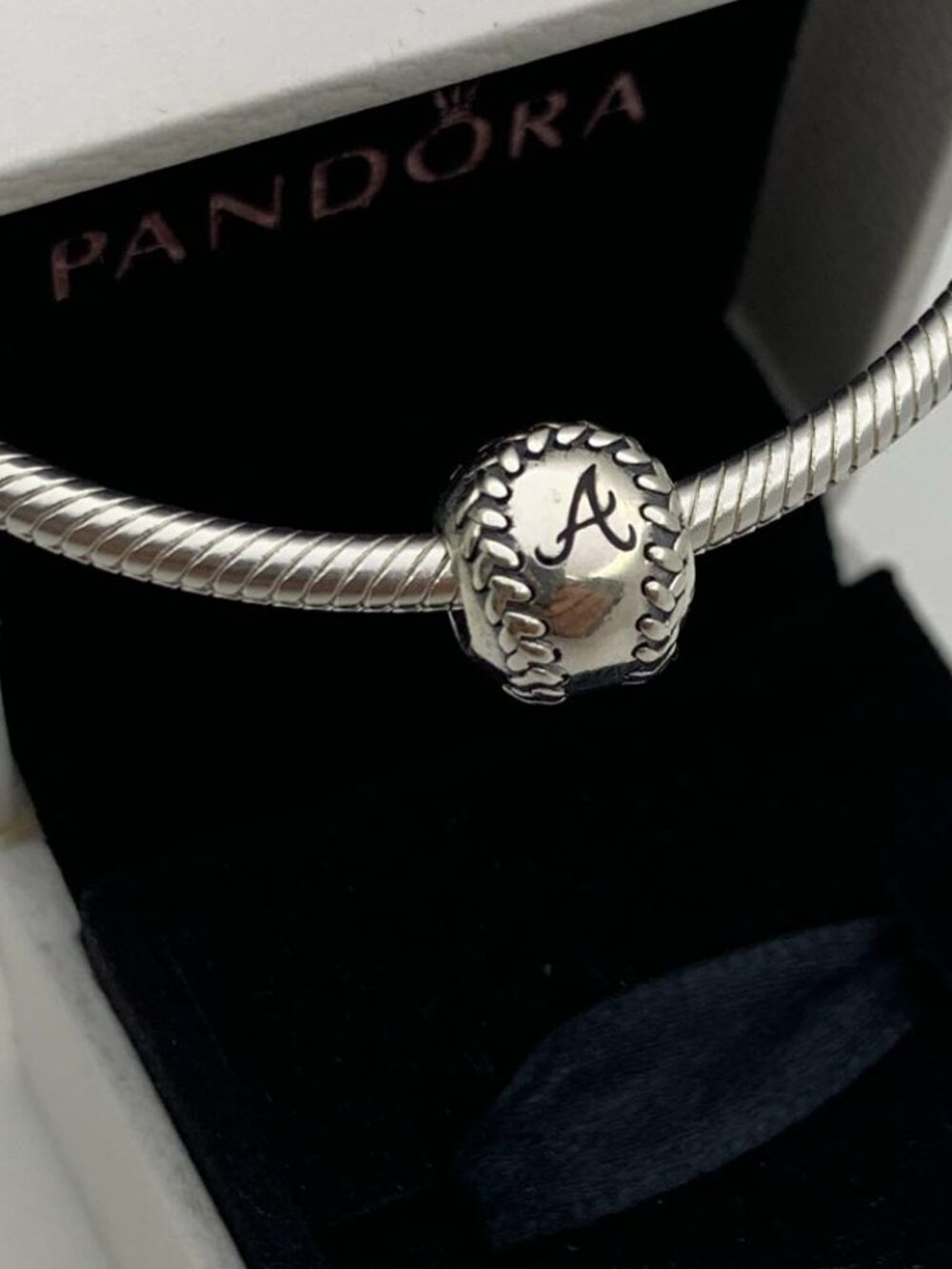 ✨✨Pandora Atlanta Braves Baseball Charm